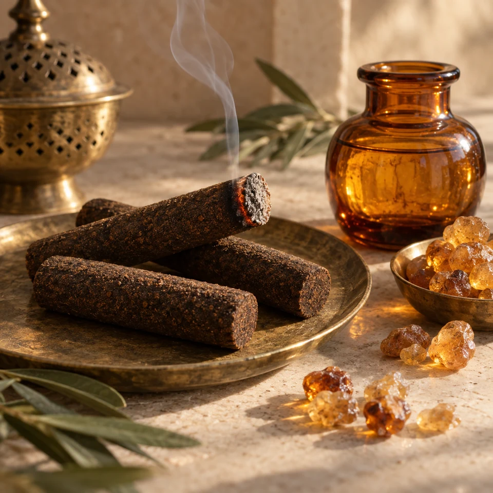 Amber · cigar dhoop