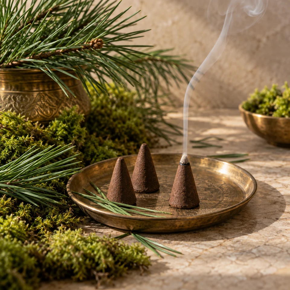 Forest · cone dhoop