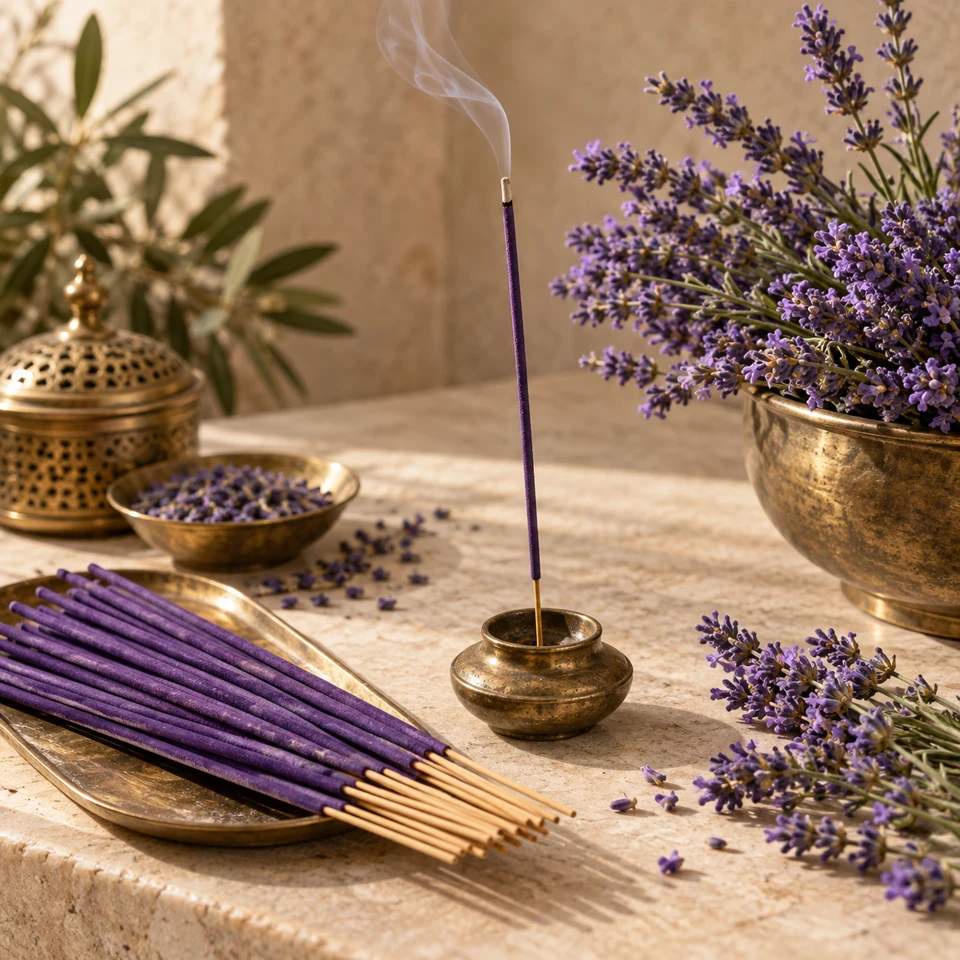 Lavender · agarbatti