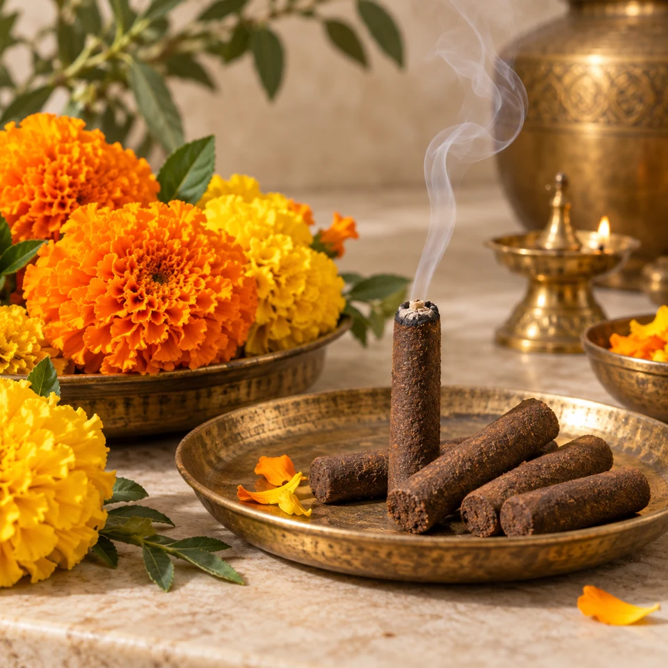 Marigold · wet dhoop