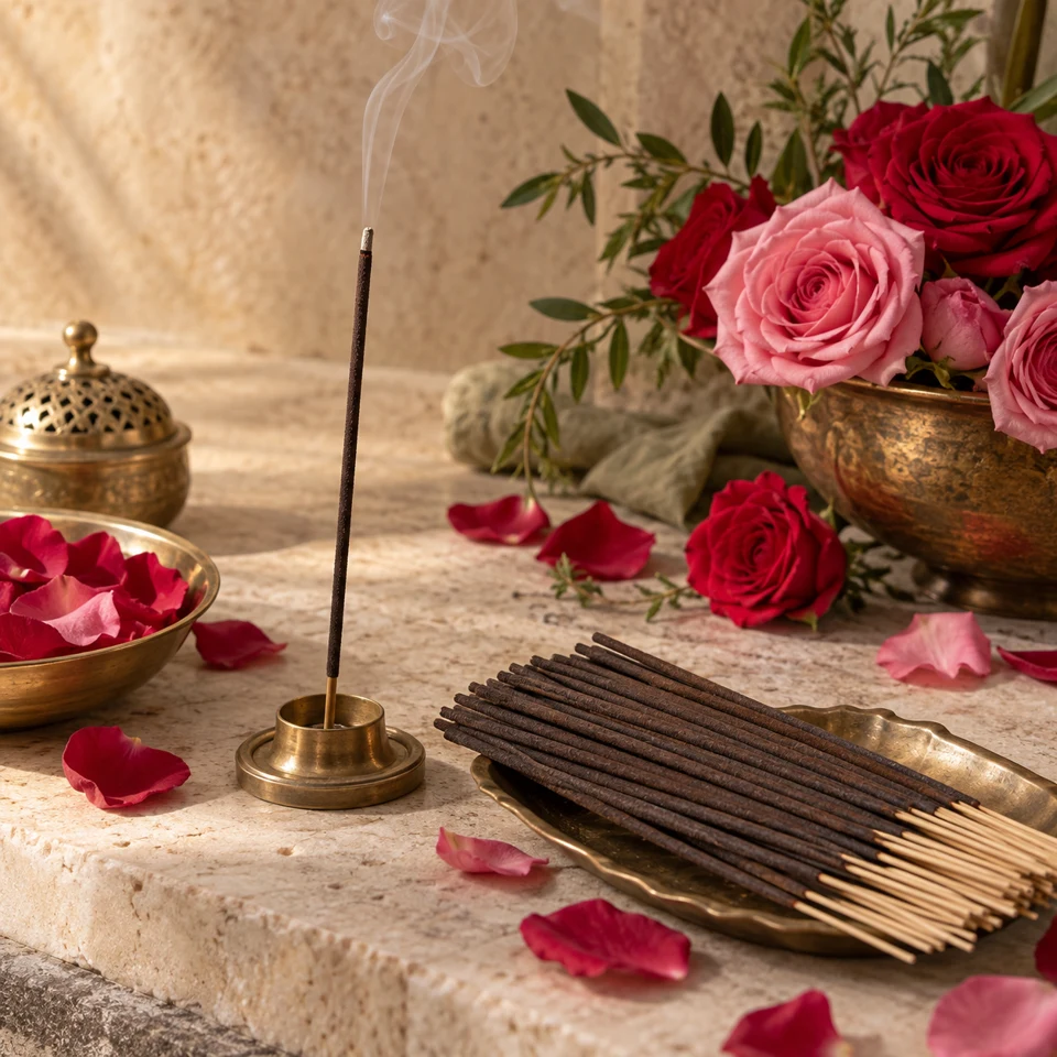 Rose · agarbatti